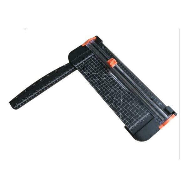 A4 Titanium Trimmer Trimmer med automatisk sikkerhed til skæring af standardpapir / fotos / etiketter Sort Sort (Nior)