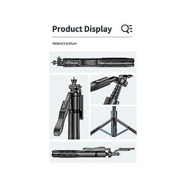 L16 Telefon Bluetooth Selfie Stick Håndholdt Stabilisator Foldbart Tripod Stativ Til Action Kameraer Smart