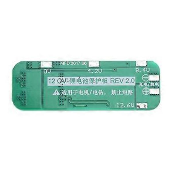 3S 20A 12.6V Li-ion Lithium 18650 Batteribeskyttelseskort Modul Overopladning Overafladning Kortslutning til Beskyttelse