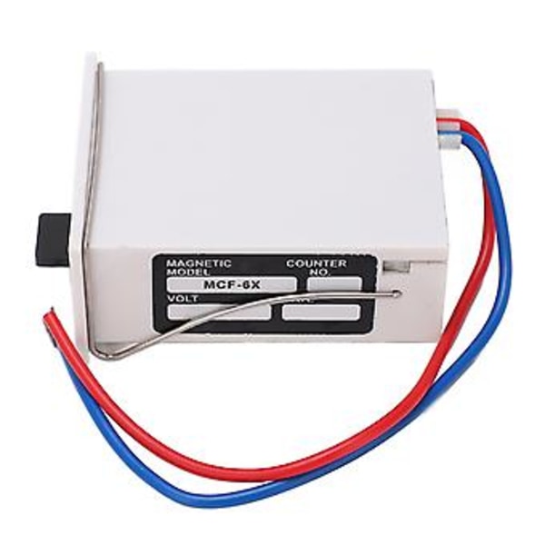 Elektromagnetisk Tæller 6 Cifre Høj Hastighed Nøjagtig Elektronisk Impulstæller til Kemiske Tekstilmaskiner DC12V