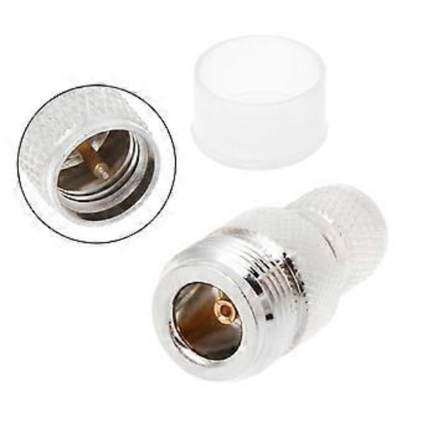 UHF Hann Til N Hunn Jack Plugg RF-kontakt Antenne Koaksialkabel Adapter