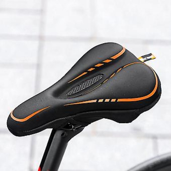 Mjuk 3D Vadderad Cykelstolsskydd med Regnskydd Bekväm S,