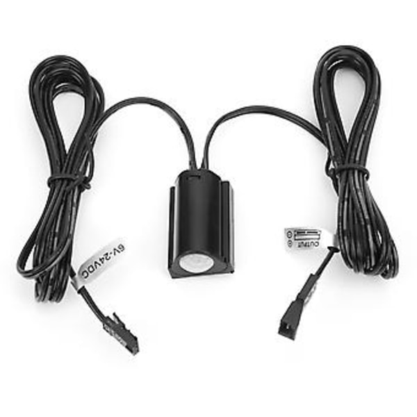 Infraröd Sensor Svart Skal Automatisk Belysningskontroll för Korridor Trappor Lampa TDL‑2031