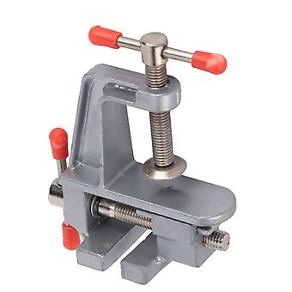 Mini Skrustikke 2,8 cm Kjeveåpning Bordklemme for DIY Sliping Detaljering Boring Utskjæring