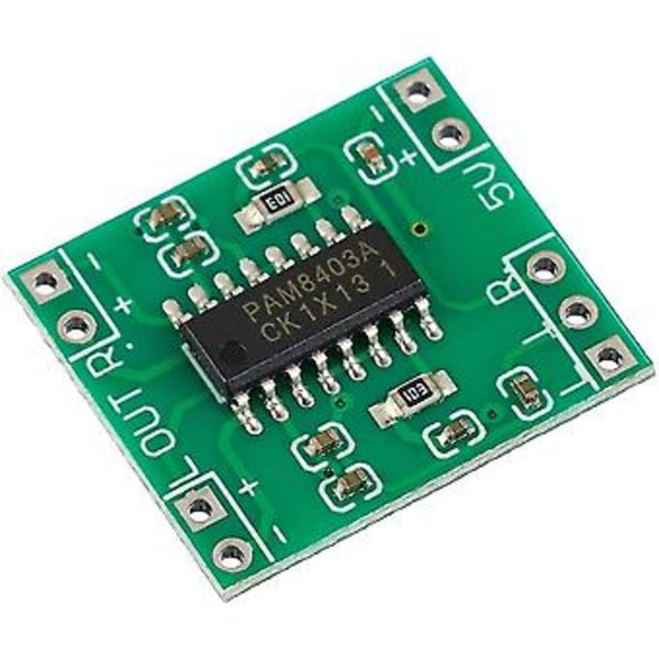 10 st Pam8403 Modul Super Mini Digital Förstärkarkort 2 X 3w Klass D Digital 2.5v Till 5v Förstärkare
