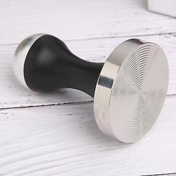 Kaffetamper i rustfritt stål, 58 mm bunn i rustfritt stål, manuell kaffetamper, moderne innovasjon