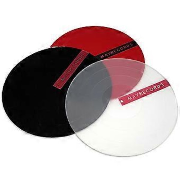 Platespiller Matte Audiophile Grade Silikongummi Design Universell for Alle LP Vinyl Platespillere B