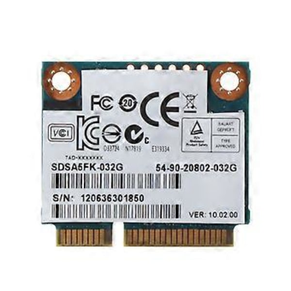 Adapterkort Konverter til PC Computer MSATA 32G SDSA5FK-032G Halv Størrelse Netværksadapter Konverter
