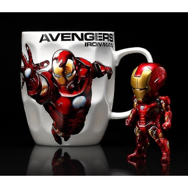 Vesikuppi Maito Kahvi Tee Keraaminen Muki Kotitoimisto Keräys Kupit Lahjat|kupit(Iron Man)