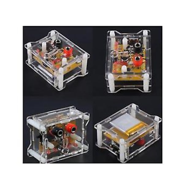 Ad584 Referencemodul med Transparent Hus 2.5v/7.5v/5v/10v 4 Chl Høj Volta R
