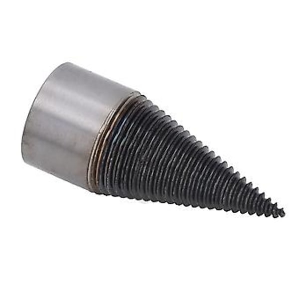 Vedklyv Borr Ti Beläggning Kolstål Effektiv Kapning Trä Splitter Borr med 3 Skaft Dia 32mm L 92mm