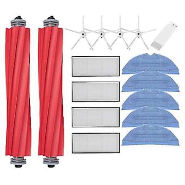 For S7 S70 S7max T7s T7s Plus Hovedbørste Hepa Filter Mopp Pad Reservedeler Støvsuger Tilbehør