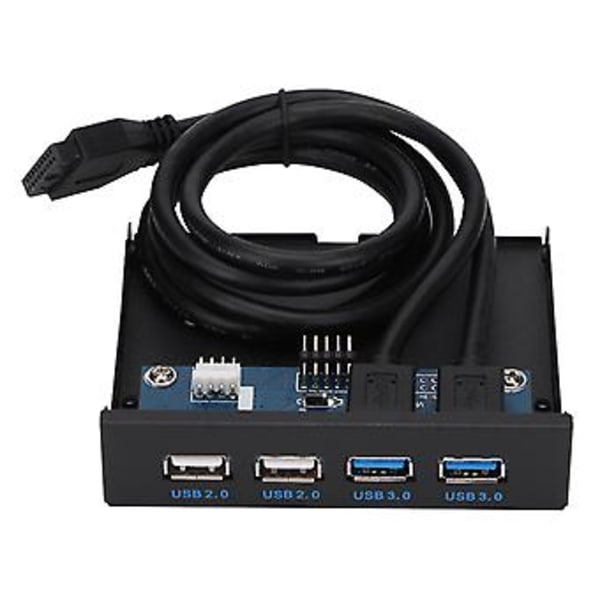 Frontpanel Diskettenhet, 2 Port USB3.0 + Diskettenhet Front Case Port Diskettenhet Frontpanel Bäst i klassen