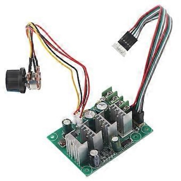 DC 6V-60V 30A Säädettävä Moottorin Nopeudensäädin Ohjain Digitaalinäytöllä