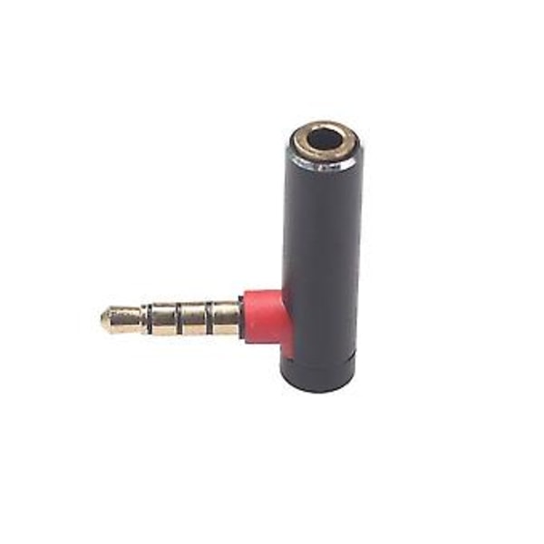 5 stk. 3,5 mm L S O Adapter 3,5 til Fe 90 De O Konverter Adapter