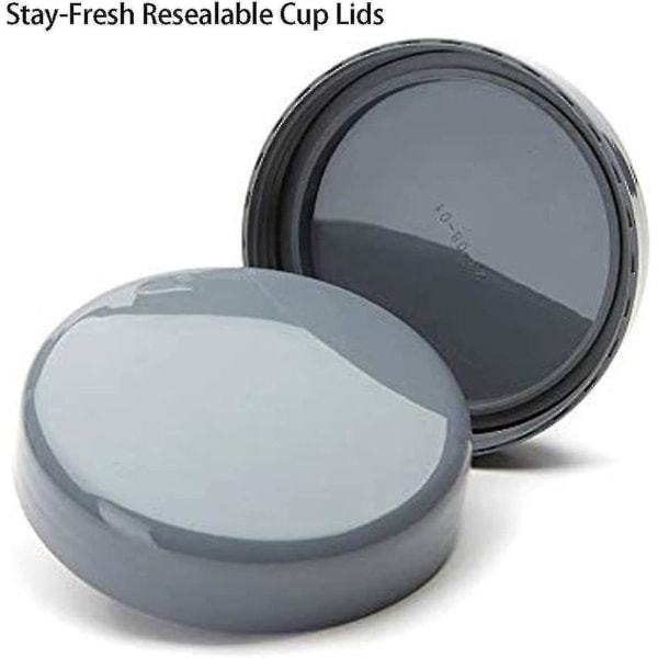 Resealable Lid And Flip Top Lid - 600w And 900w