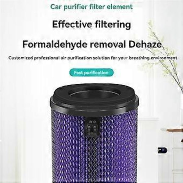 Luftrenserfiltre til MOJIETU P8/P8S/P6 Bilrenser Udskiftning Reservedele Fjernelse PM2.5 Partikler