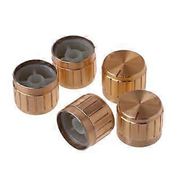5 Stycken Potentiometer Kontrollbrytare Justerbar Elektronisk Kontrollknapp
