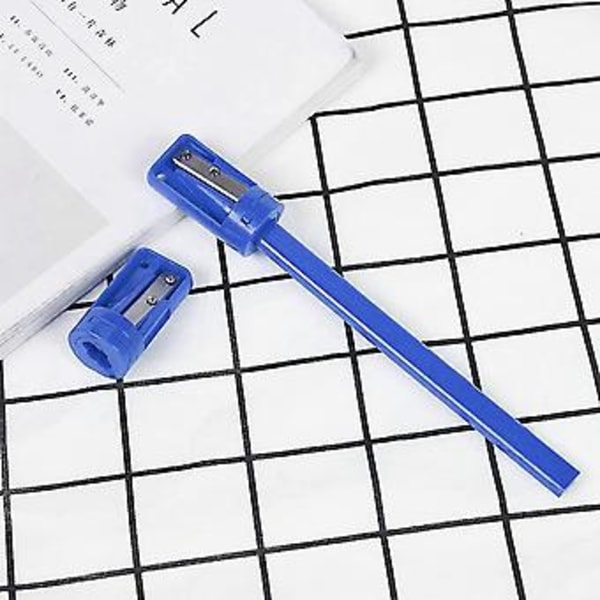Snickarpenna Vässtare - 4-pack Manuell Pennvässare För Platt Snickarpenna, Portabel Pe