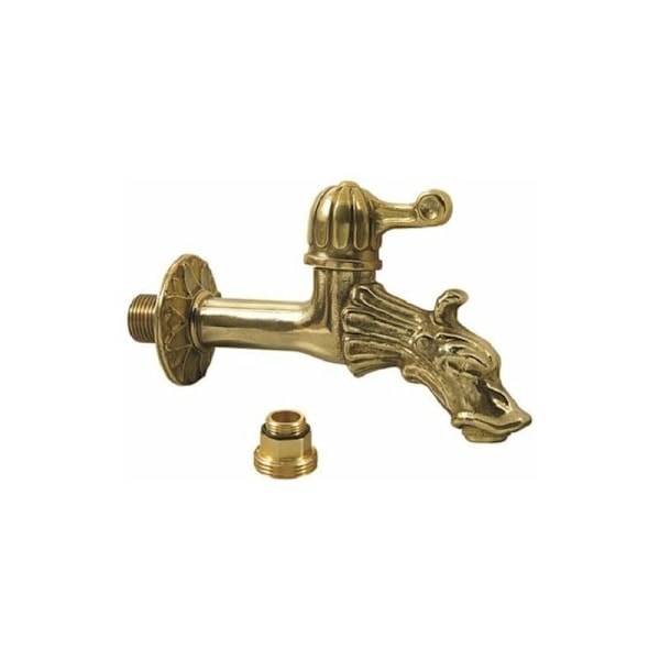 Dragon Head Brass Fountain Faucet