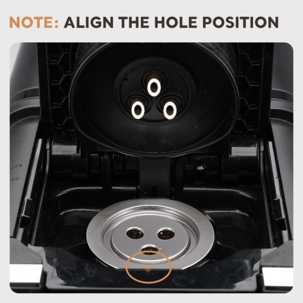 Genanvendelig K-Cup kompatibel med Ninja CFP201 CFP301 Dual Brew Pro-maskine