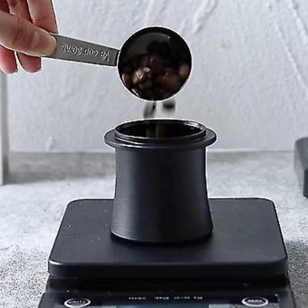 Espresso Annostelukuppi 51mm, Alumiiniseoksesta Valmistettu Barista Kahvin Annostelukuppi Yhteensopiva Kaikkien 51mm Portafilterien Kanssa