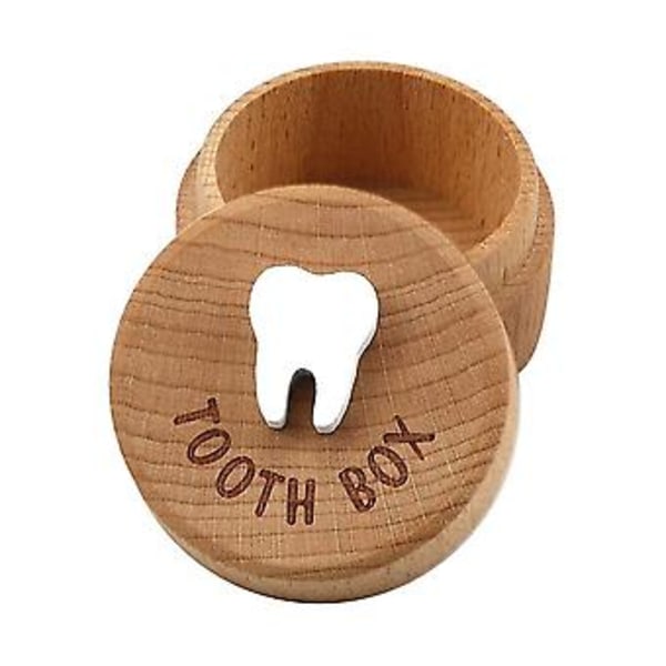 Tooth Fy Box 3D-snidad Låda Tappad Tand Minnessak Stora Låda För Pojke Eller Flicka