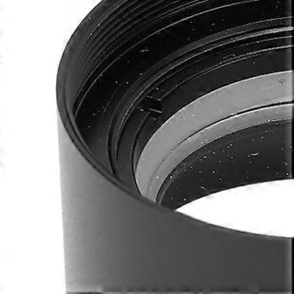 Mikroskop Objektiv Linse 0.5X 48mm Gevind Blåt Lys Blokerende Mikroskop Objektiv Linse Tilbehør Sort