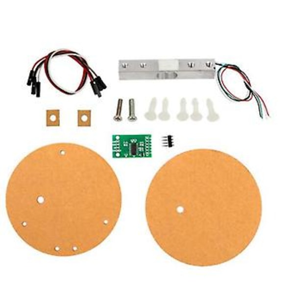 Hx711 Modul + Trycksensor + Displaymodul + USB-kabelset Lastcell
