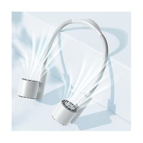 Kannettava kaulatuuletin, johdoton, USB-ladattava, hiljainen, mini urheilukaulatuuletin ulkokäyttöön Ilador I