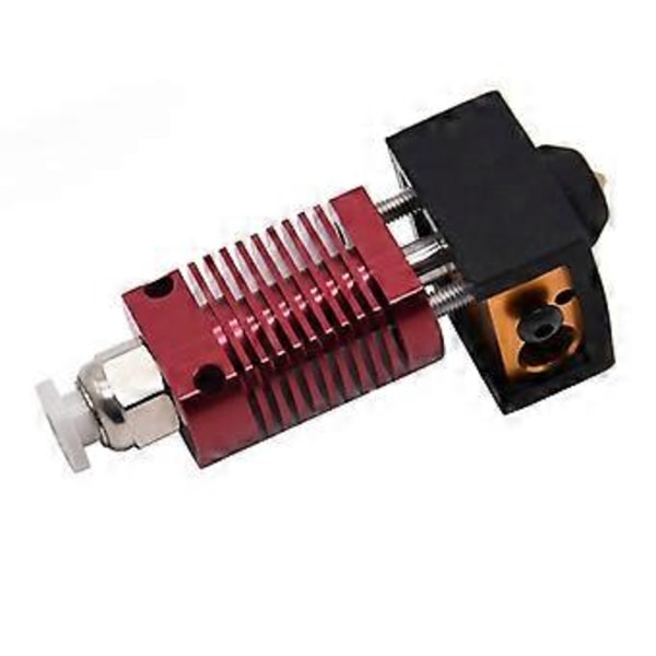 3D Printer Del til Ender3 Hotend Samlet Ekstrudersæt 0,4 mm Dyser Aluminium Varmeblok til Ender3 3D Printer