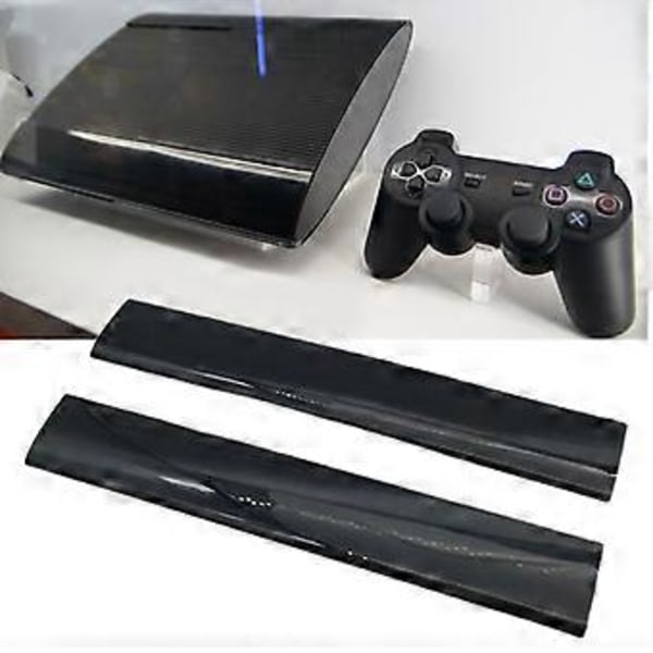 Hölje Vänster Höger Konsol Frontpanel Ytpanel för Skal Dörr för PS3 SLIM 4000 Konsol