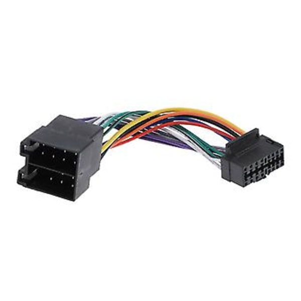 16 Pin Bilradio Ledningsnet Iso Til Radio Til Iso Radio Afspil Stik Auto Adapter Ledningsnet Co