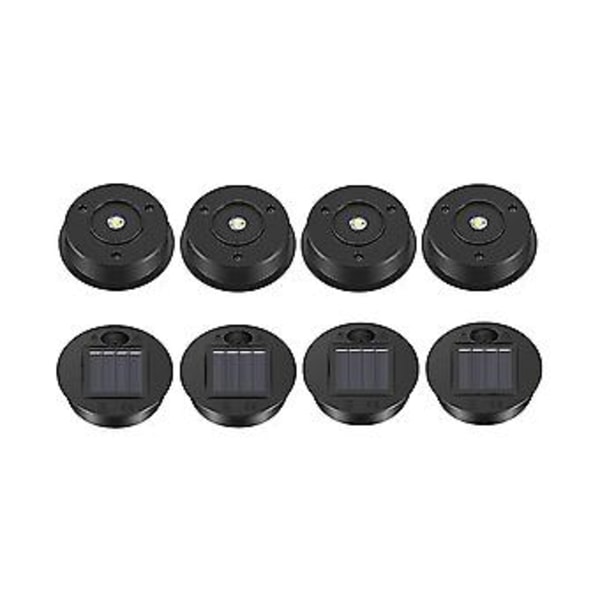 8 st Solar S Ersättning Topp Solar S Led Solar Panel Lock S För Utomhusbruk
