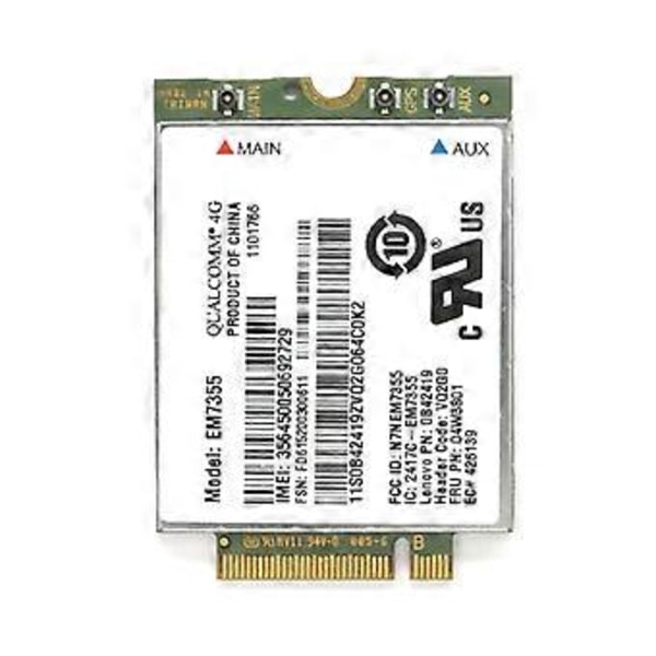 4G Modul Trådløs AirPrime EM7355 Gobi5000 WWAN Kort NGFF til ThinkPad L440 L540 ThinkPad T431s T440 T440s