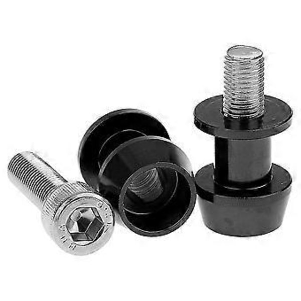 2x Motorsykkel Cnc Svingarm Spole Slider Stativ Bobbins 10mm For Ninja 250 Er6 Z 250 Er6f