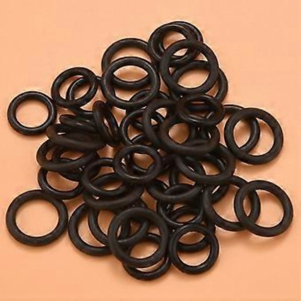 O-ringar i gummi för högtryckstvätt, för 1/4 tum, 3/8 tum, M22 snabbkoppling, 40-pack