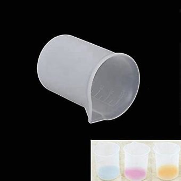 DIY Epoxy Resin Værktøj Måle S Silikone Blandingspind Dråbetæller Justering