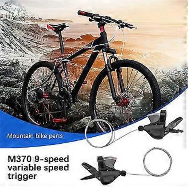 M370 9-vaihteinen vaihdevivun liipaisinsarja Sl-m370 3x9 sisävaijerilla