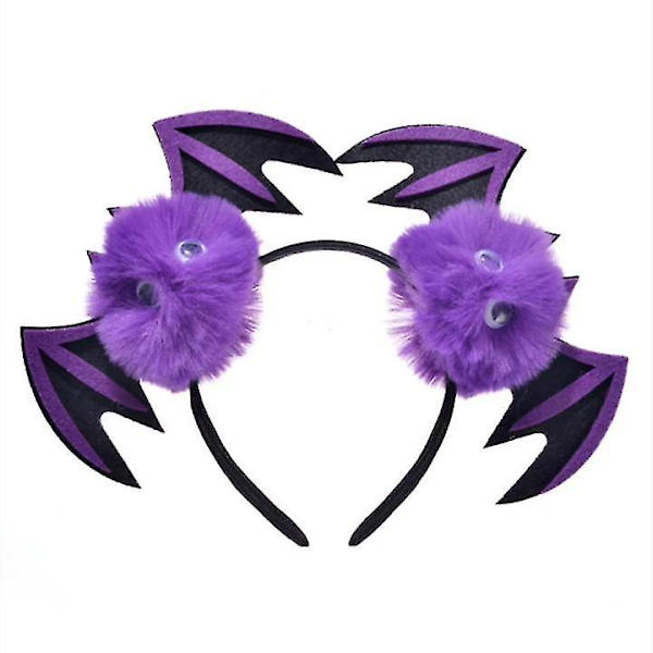 2 kpl Halloween musta söpö lepakko pääpanta puku tarvikkeet