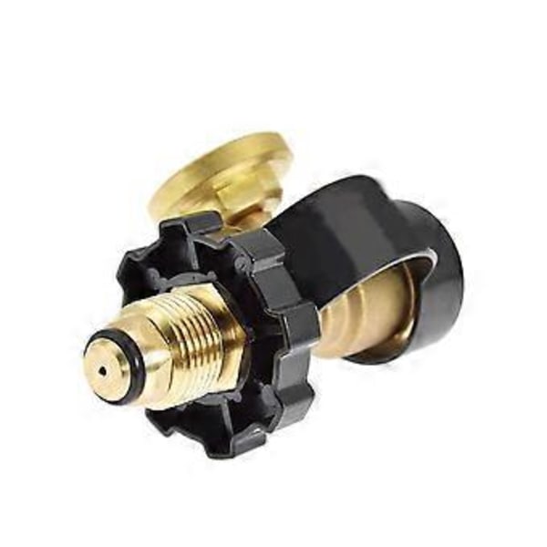 Propanadapteranslutning med självlysande tryckmätare Adapter Gastankomvandlare Sl-yk01-1