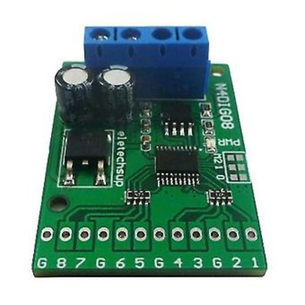 8-kanals Ingång/Utgång Digital S Ttl Ll Cmos Rs485 Io Modul Modbus Rtu Kort För Plc Relä