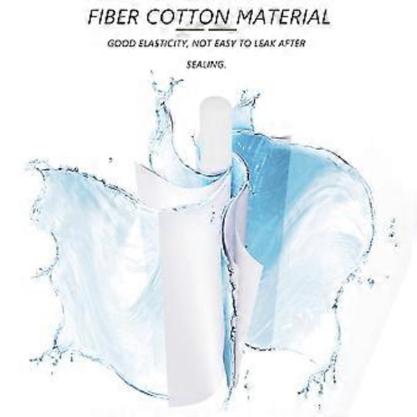 100 stk. Luftfukter Filtre Erstatning Bomullspinne for Luftfukter Aroma Diffusorer Tåkemaskin Luftfukter