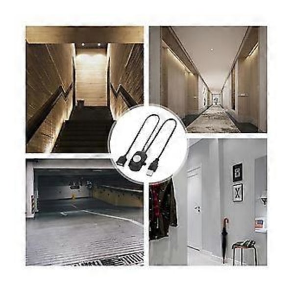 5 stk. DC 5V/12V/24V USB PIR Infrarød Bevegelsessensor Bryter For LED Lysstripe Intelligent B