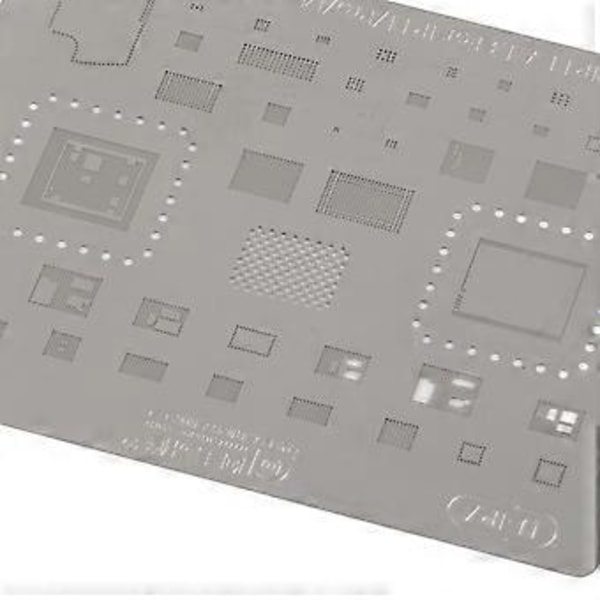 Telefon CPU BGA Reballing Schablon Reball Rework Mall Skärm för IPhone 11 Pro Max