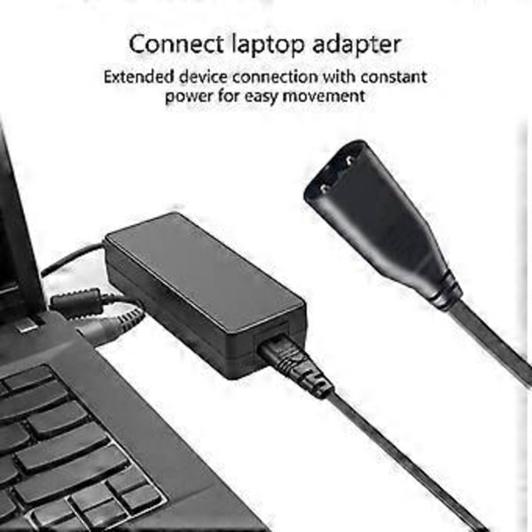 30 cm IEC 320 2-benet C7 han til C8 hun Figur 8 Strømadapterledning til printer