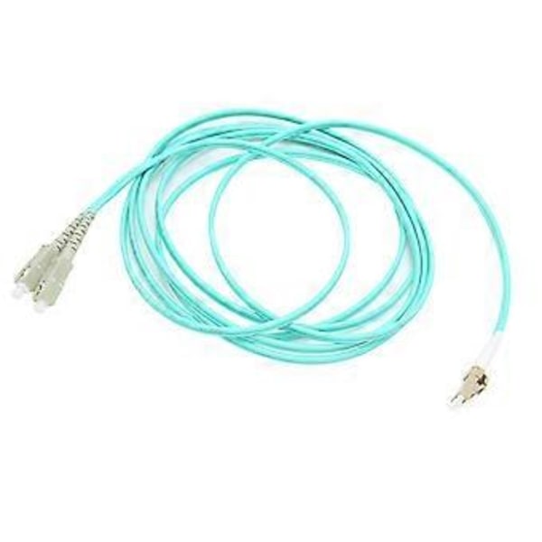 Optisk kabel LC UPC SC UPC MultiMode DualCore Optisk Fiber for Dataoverføring.