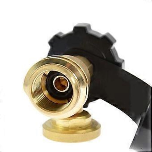 Propanadapterkontakt med självlysande tryckmätare Adapter Gastankomvandlare SL-YK01-1