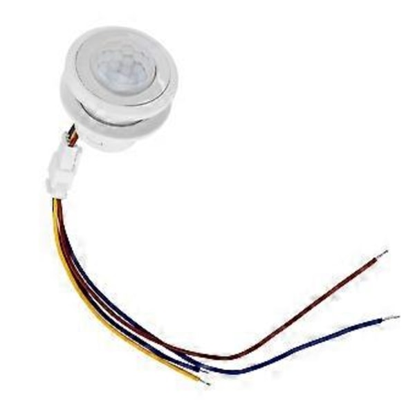 Mr HW08F LED Automatisk Infraröd Rörelsesensor Kontrollbrytare 1-40W 45*40mm