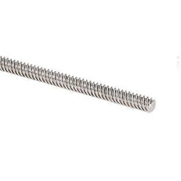 5 stk. 400 mm T8 stang med messingmøtrik, rustfrit stål gevindspindel til 3D-printer og CNC-maskine